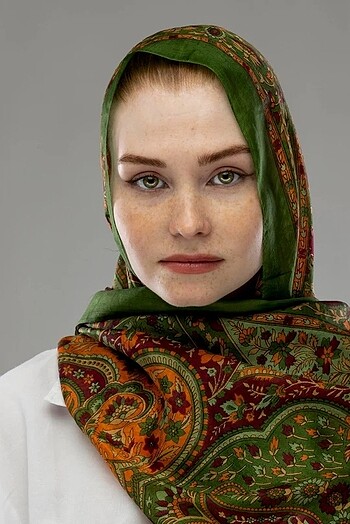 İpekevi Fleur soie hint ipek şal