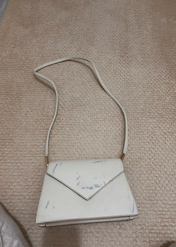 Bej Vintage Minimalist Kadın Çanta - Görsel 3