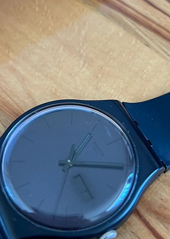 Swatch Siyah Minimalist Kadın Saati - Görsel 5