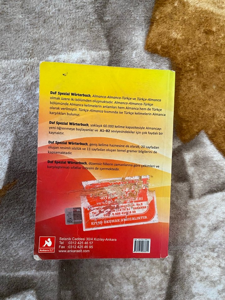 DaF Spezial Almanca-Türkçe Sözlük - Görsel 2