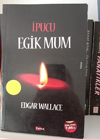 EDGAR WALLACE İPUCU EĞİK MUM 