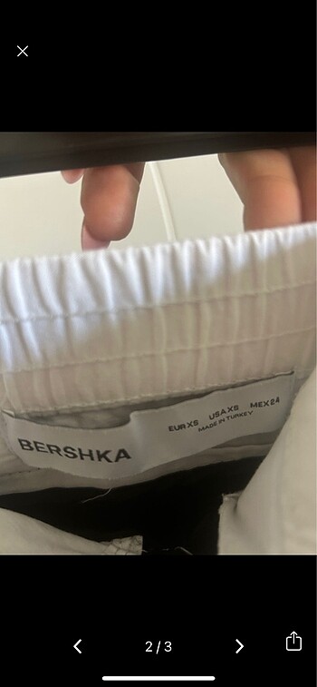 xs Beden Bershka mini etek xs