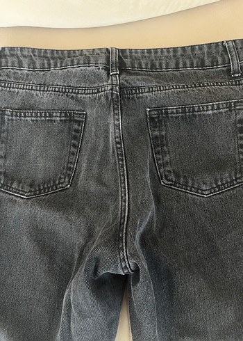 Addax Gri mom Jean Kadın Denim Jean
