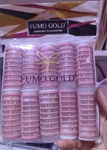 Fumo Gold Kadın Saç Maşası Seti