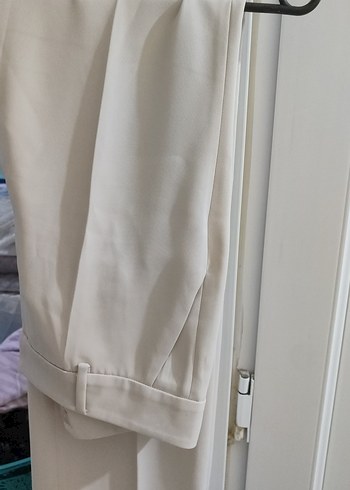 Petit Bateau krem rengi Kadın Kumaş Pantolon