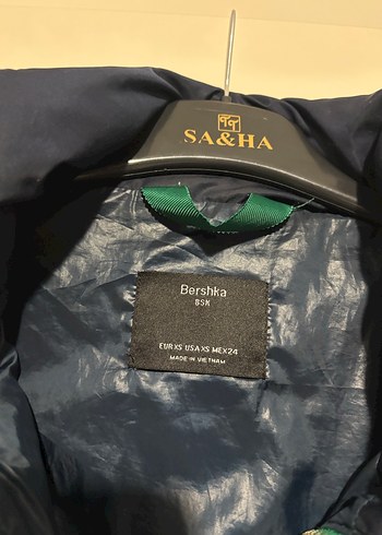 Yeşil Fermuarlı Yüksek Yakalı Kadın Ceket - Görsel 3