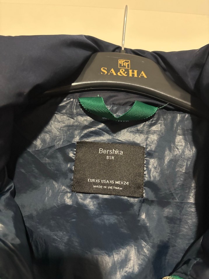 Yeşil Fermuarlı Yüksek Yakalı Kadın Ceket - Görsel 3