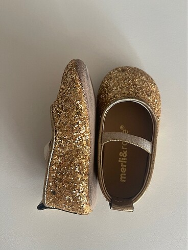 18 Beden altın Renk Merli&rose gold babet 18 numara