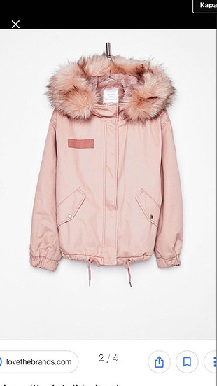 Bershka mont