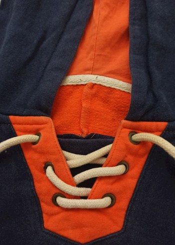 l Beden lacivert Renk Vintage 90s Hockey Hoodie Carhartt Dickies Usa