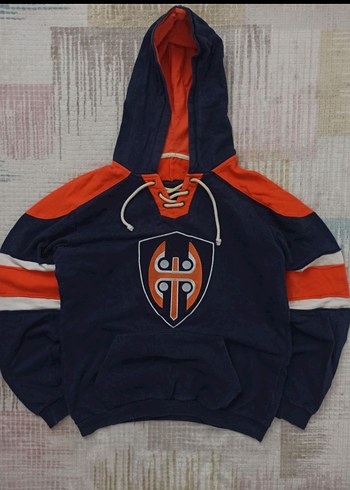 Vintage 90s Hockey Hoodie Carhartt Dickies Usa