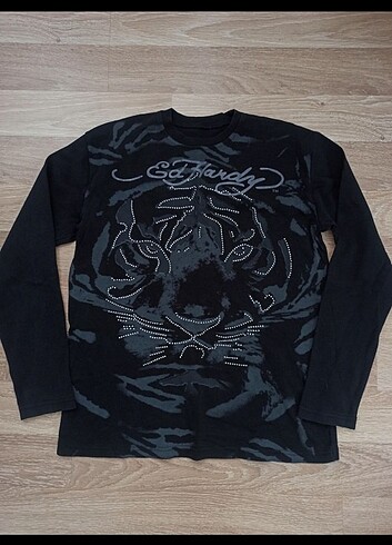 Vintage usa Ed hardy 2000s Tiger Y2k Gotik Long Slevve