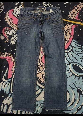 38 Beden Vintage Y2k Skull İcon Pant vondutch