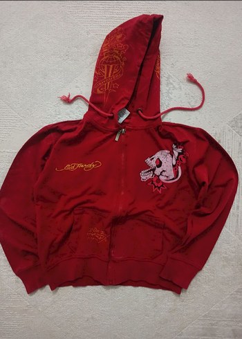 Vintage 90s Christian Audigier Edhardy Skull Gothic Jacket
