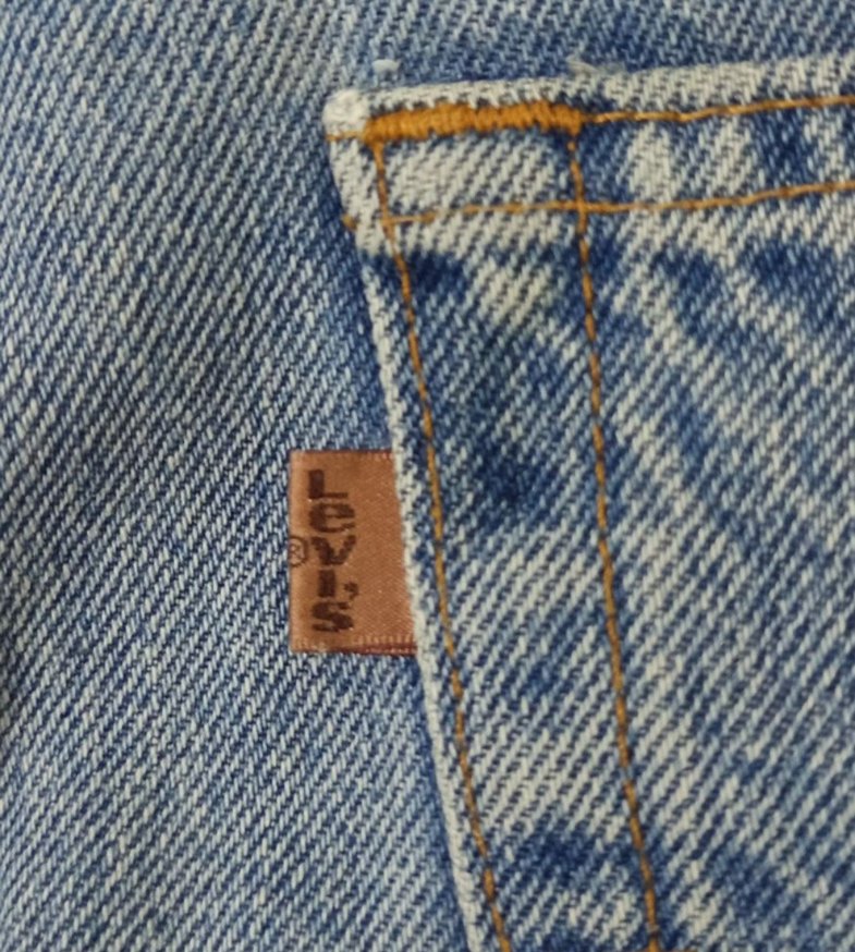 Vintage Levi's 90s Usa Baggy Pant Rare — görsel 7/8
