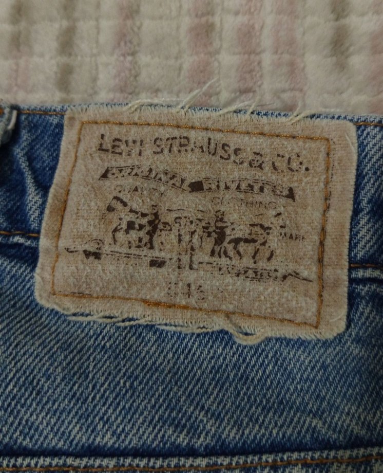 Vintage Levi's 90s Usa Baggy Pant Rare — görsel 6/8
