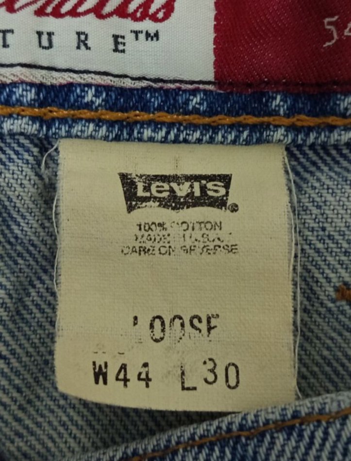 Vintage Levi's 90s Usa Baggy Pant Rare — görsel 5/8