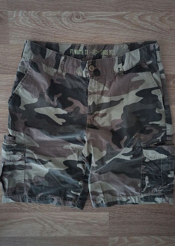 Vintage Dickies Camouflage Cargo Short Usa Carhartt Stussy - Görsel 2
