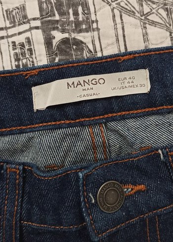 Vintage Mango Pant Carhartt Dickies Levis Usa - Görsel 4