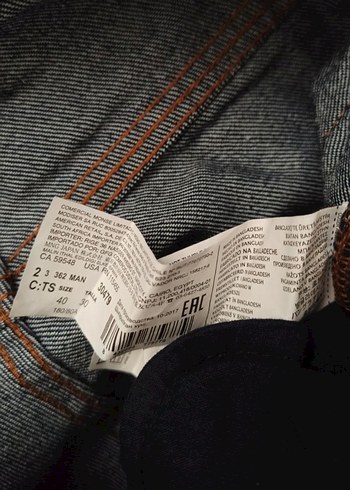 Vintage Mango Pant Carhartt Dickies Levis Usa - Görsel 5