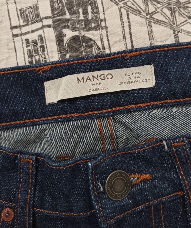 Vintage Mango Pant Carhartt Dickies Levis Usa - Görsel 4