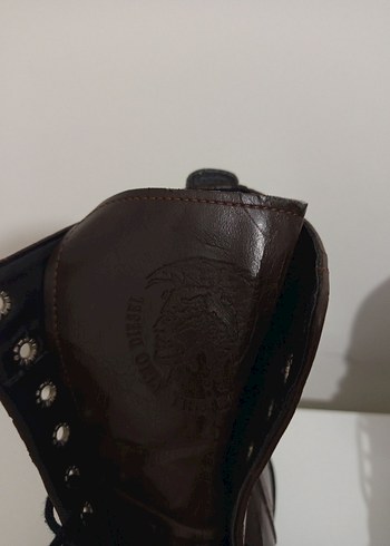 Vintage Diesel Steel Boots Skinhead Dr.Martens - Görsel 3