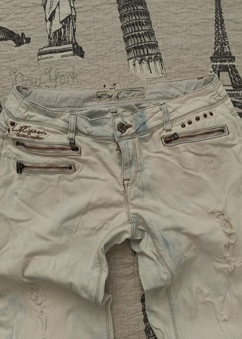 Vintage Y2k Gothic Pant Vondutch Evisu Killstar - Görsel 3