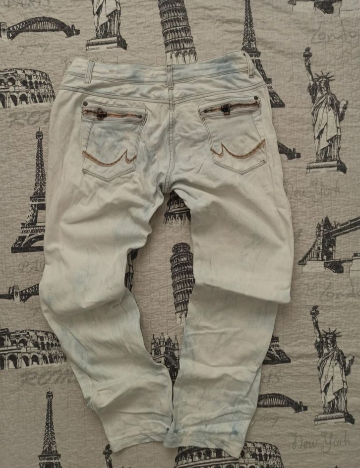 Vintage Y2k Gothic Pant Vondutch Evisu Killstar - Görsel 2