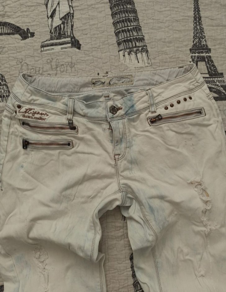 Vintage Y2k Gothic Pant Vondutch Evisu Killstar - Görsel 3