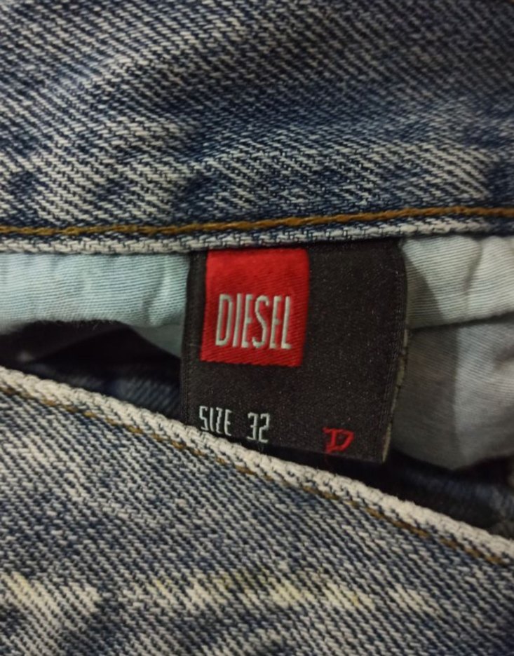 Vintage Diesel 90s Hiphop Pant Evisu Rap Pislick Affliction - Görsel 5