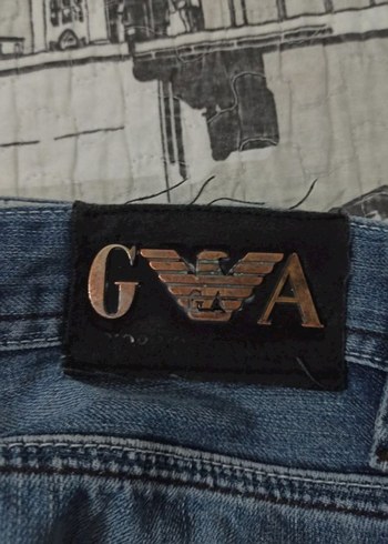 Vintage 90s Emporio Armani Baggy Pant Hiphop Rap Pislick Jnco - Görsel 6