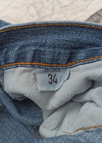 Vintage Mavi 90s Baggy Skate Pant Rare Hiphop Rap Ecko Sanchezz - Görsel 3