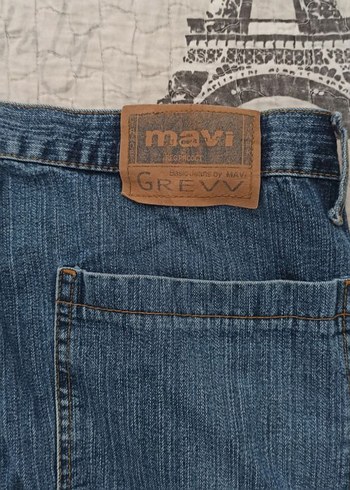 Vintage Mavi 90s Baggy Skate Pant Rare Hiphop Rap Ecko Sanchezz - Görsel 5