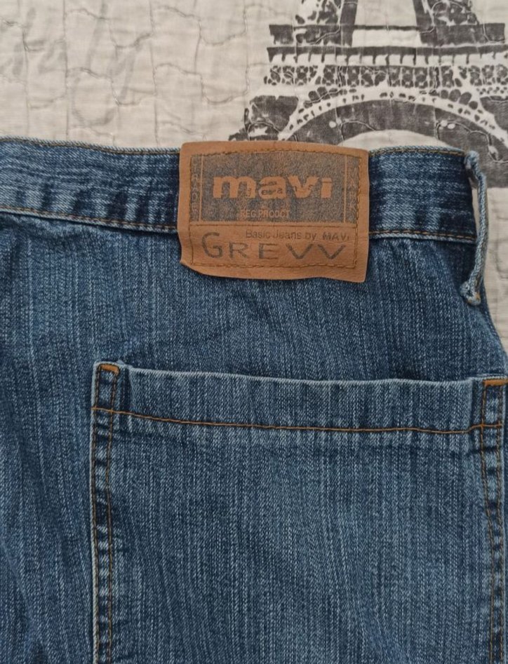 Vintage Mavi 90s Baggy Skate Pant Rare Hiphop Rap Ecko Sanchezz - Görsel 5