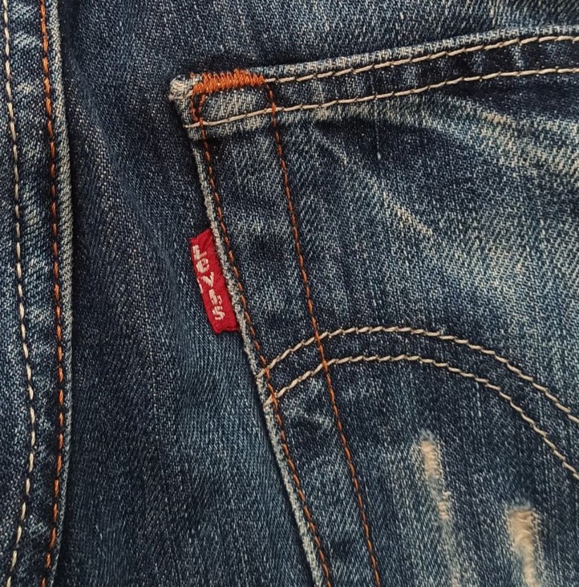 Vintage Levi's 90s Pant Carhartt Dickies Stüssy Usa - Görsel 4