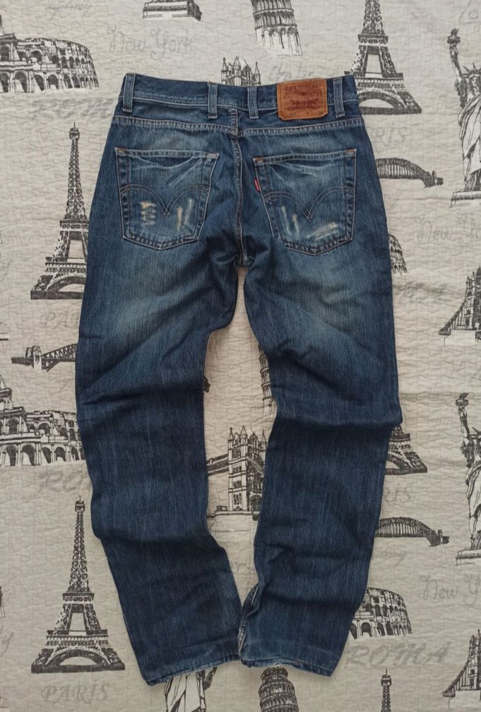 Vintage Levi's 90s Pant Carhartt Dickies Stüssy Usa - Görsel 2