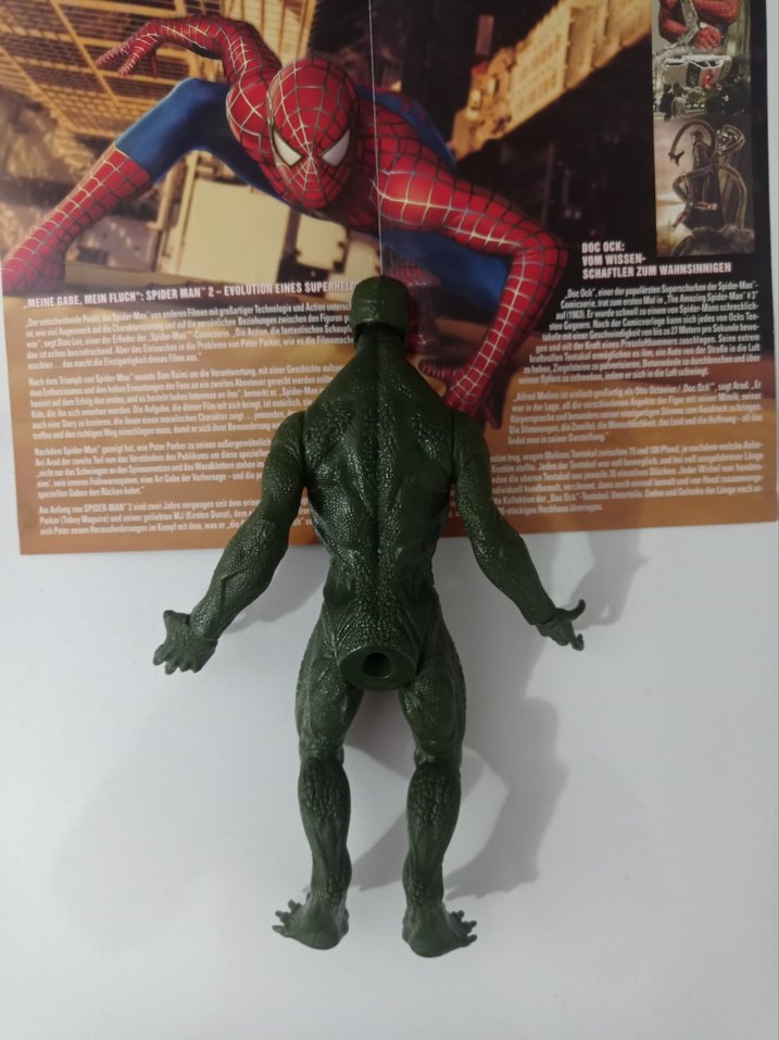 Hasbro Marvel Spiderman The Lizard Kertenkele Figür - Görsel 2