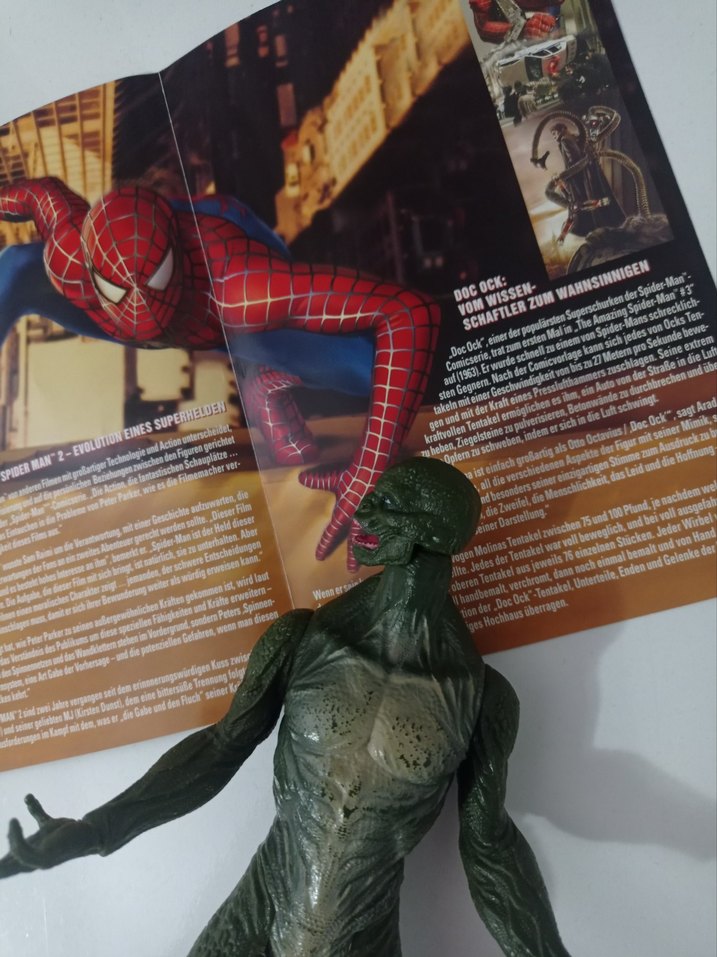 Hasbro Marvel Spiderman The Lizard Kertenkele Figür - Görsel 3