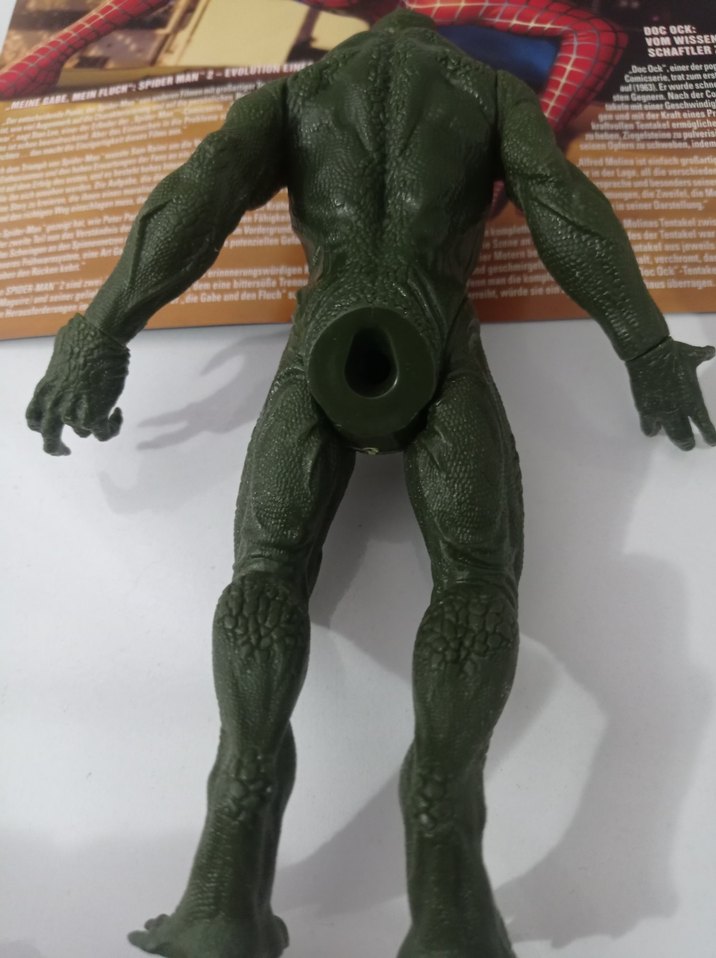 Hasbro Marvel Spiderman The Lizard Kertenkele Figür - Görsel 5