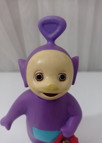 Vintage Hasbro 1998 Teletabiler Ragdoll Mor Figur - Görsel 3