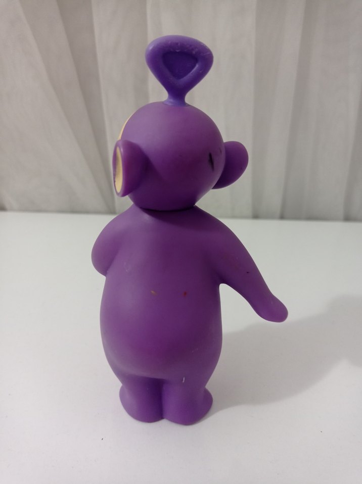 Vintage Hasbro 1998 Teletabiler Ragdoll Mor Figur - Görsel 2