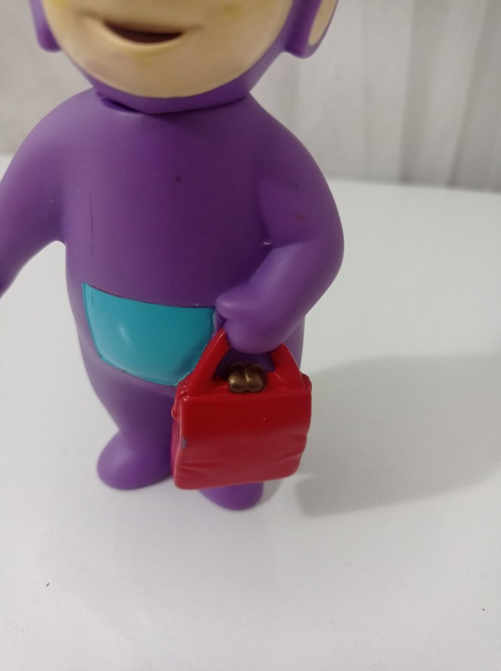 Vintage Hasbro 1998 Teletabiler Ragdoll Mor Figur - Görsel 4