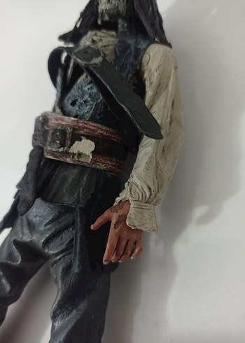 2004 NECA Karayip Korsanlar Zombie Jack Sparrof Figur - Görsel 5