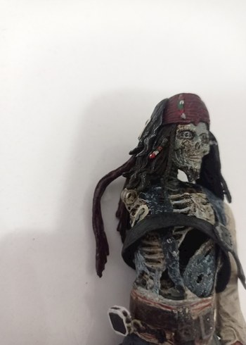 2004 NECA Karayip Korsanlar Zombie Jack Sparrof Figur - Görsel 7