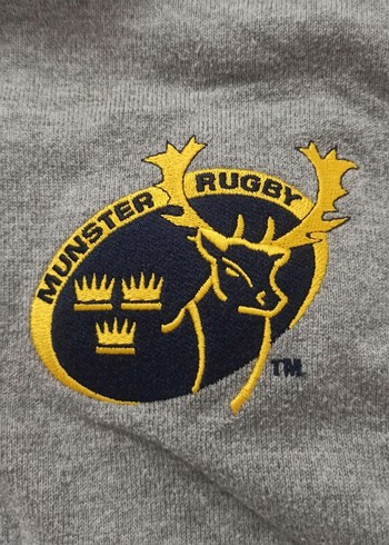 xl Beden gri Renk Vintage 00's Munster Rugby Usa Jersey