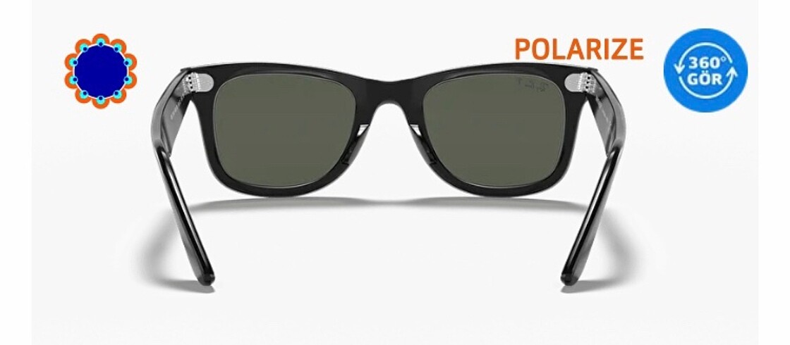 Ray Ban Güneş Gözlüğü Rayban 2140/901/58 50* 150