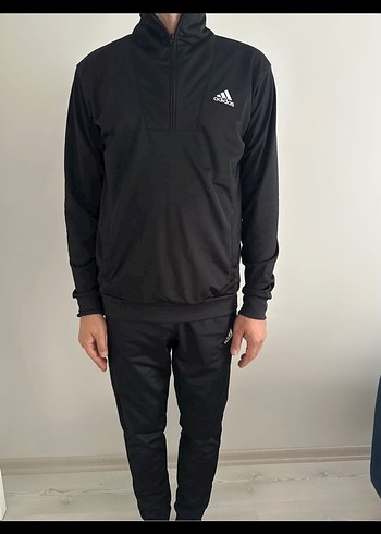 Adidas Siyah Erkek eşofman takımı - Görsel 3