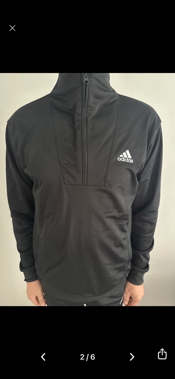 Adidas Siyah Erkek eşofman takımı - Görsel 2