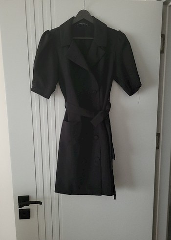 Trendyol & Milla siyah mini ceket elbise