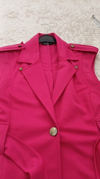 Pembe şık yelek  - Görsel 6